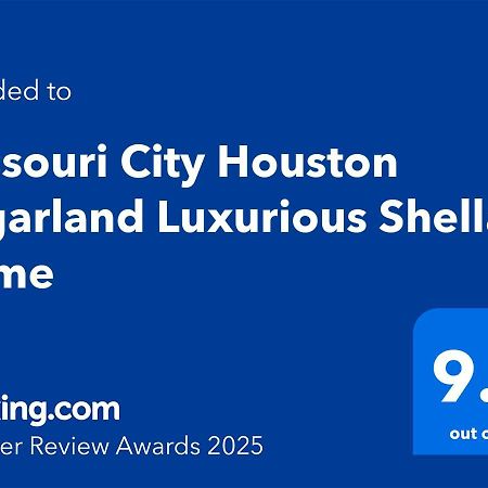 Missouri City Houston Sugarland Luxurious Shella Home Kültér fotó